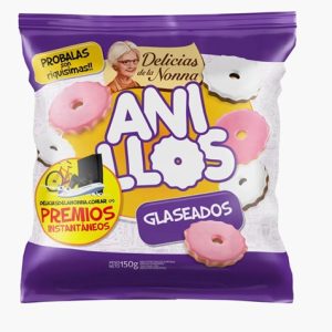 MASITAS ANILLOS GLASEADOS X300GR