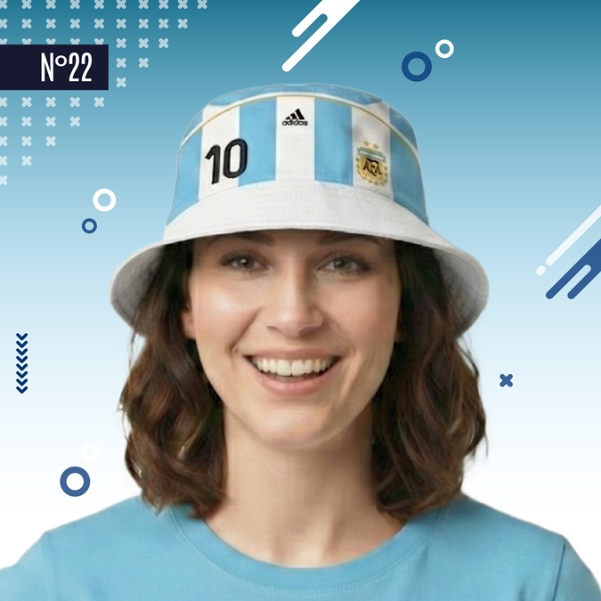 GORRO TELA ARGENTINA CAMISETA 2010