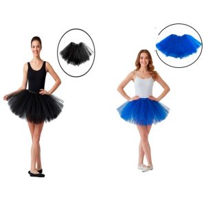 TUTU ADULTO AZUL / NEGRO