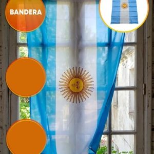 BANDERA ARGENTINA TELA 60X90