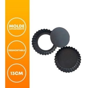 MOLDE TARTA ANTIADHERENTE DESMONTABLE 13CM