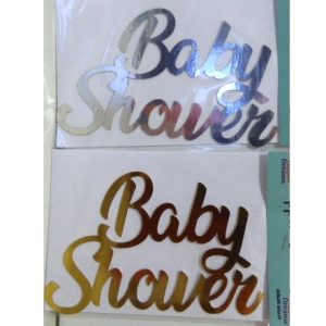 ADORNO FRONTAL ESPEJADO BABY SHOWER