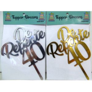 ADORNO PINCHE ESPEJADO DE REPENTE 40