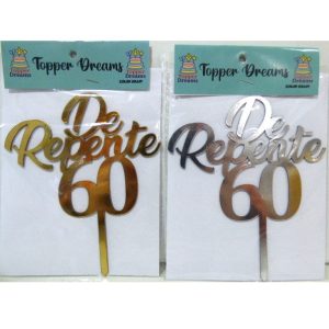 ADORNO PINCHE ESPEJADO DE REPENTE 60