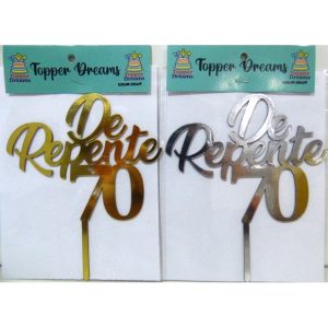 ADORNO PINCHE ESPEJADO DE REPENTE 70
