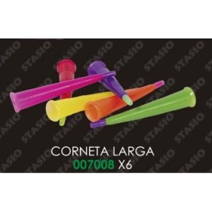 CORNETA LARGA X 6