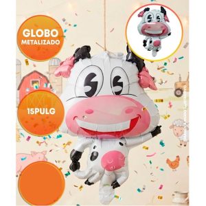 GLOBO FOIL SILUETA 15P VACA LOLA