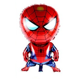 GLOBO FOIL SILUETA 80CM HOMBRE ARAÑA / SPIDER MAN