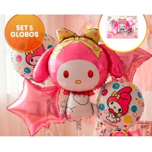 SET 5 GLOBOS MELODY
