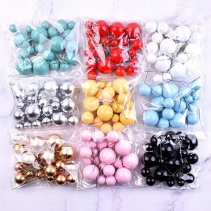 ADORNO PARA TORTA ESFERAS X20