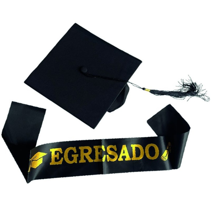 SET EGRESADO GORRO Y BANDA