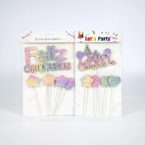 ADORNO PINCHE F C MULTICOLOR GIBRE 5PCS