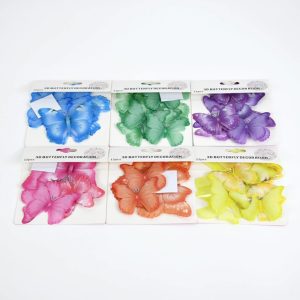 ADORNO MARIPOSAS 3D X12 REALISTA