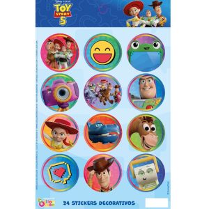 STICKERS AUTOADHESIVOS X24 TOY STORY 5