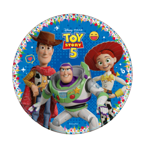 PLATOS CARTON X 8 TOY STORY 5