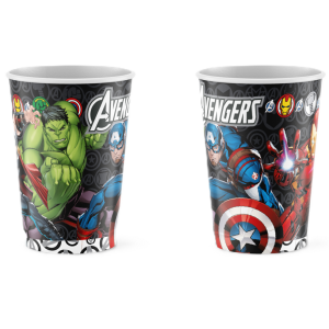 VASO POLIPAPEL X 8 AVENGERS