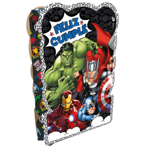 PIÑATA DE CARTON X 1 AVENGERS