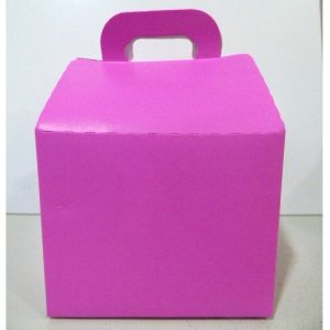 CAJITA FELIZ 11,5 X 11,5 X 10CM ROSA