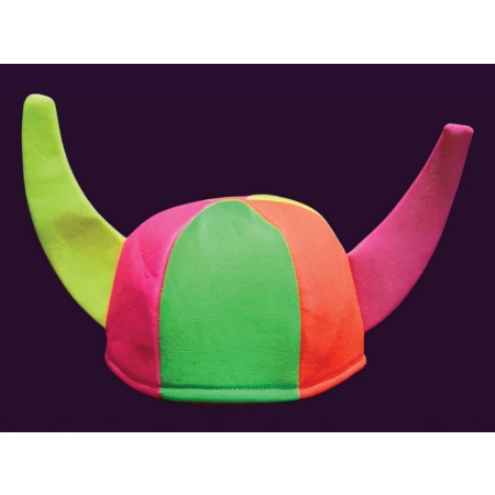 GORRO VIKINGO FLUO