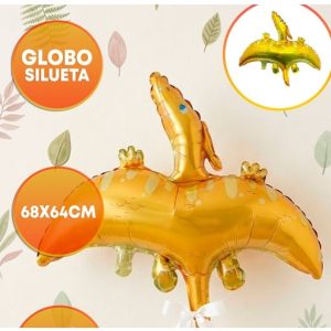GLOBO FOIL SILUETA 68CM DINOSAURIO PTERODACTILO
