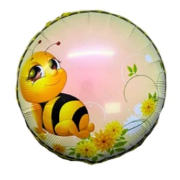 GLOBO FOIL 18P ABEJITA