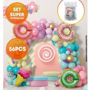 SET DE GLOBOS GRANDE CANDY
