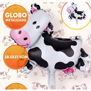 GLOBO FOIL SILUETA 15P VACA CUERPO