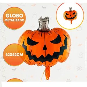GLOBO FOIL SILUETA 24P CALABAZA SONRIENTE