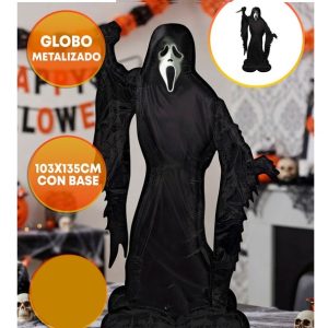 GLOBO FOIL SILUETA 4D SCREAM 135CM