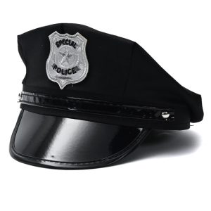 GORRO POLICIA NEGRO