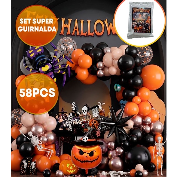 SET DE GLOBOS GRANDE HALLOWEEN 9424