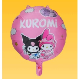 GLOBO FOIL 18P KUROMI