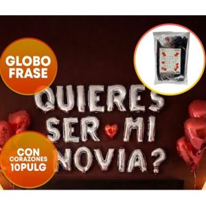 SET GLOBO QUIERES SER MI NOVIA PLATA