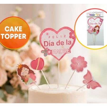 ADORNO PINCHE DIA DE LA MADRE CORAZON FELIZ DIA