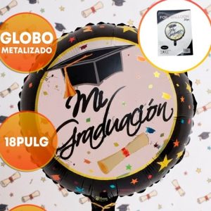 GLOBO FOIL 18P EGRESADO MI GRADUACION