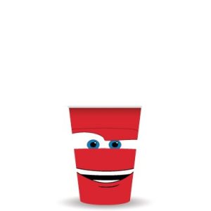 VASO POLIPAPEL X 8 CARS