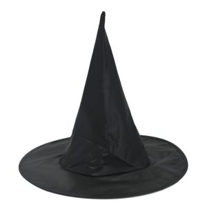 GORRO BRUJA NEGRO LISO