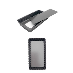 MOLDE TEFLON TARTERA MINI DESMONTABLE 12X 7 X 1 CM