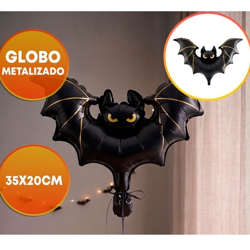 GLOBO FOIL SILUETA 14P MURCIELAGO