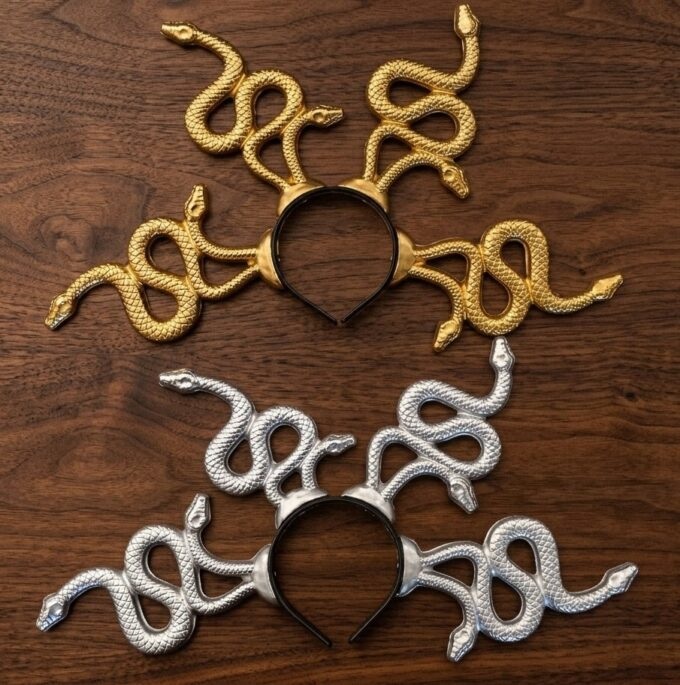 VINCHA MEDUSA PLASTICA