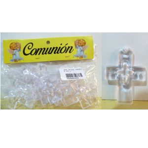 CRUZ COMUNION CRISTAL X12