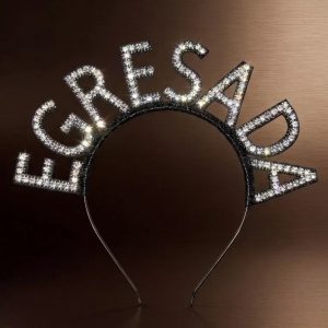VINCHA CON STRASS EGRESADA