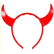 VINCHA DIABLO PLASTICA