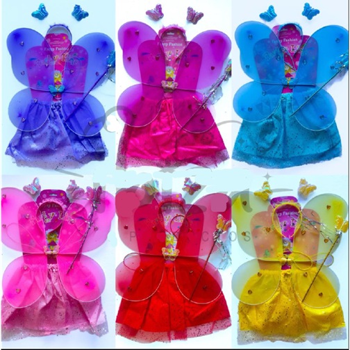 SET MARIPOSA 4 PCS COLOR
