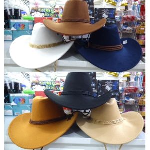 GORRO COWBOY CON CUERDA