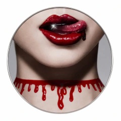 COLLAR HALLOWEEN SANGRE FALSA