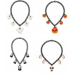 COLLAR HALLOWEEN CADENA CON DIJES