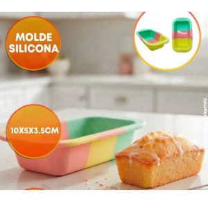 MOLDE SILICONA BUDINERA MINI 10 X 5 X 3,5 CM