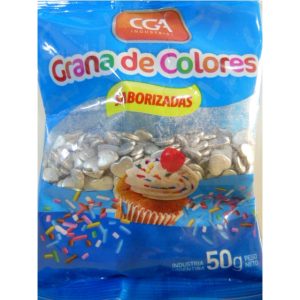 SPRINKLES X50G CORAZON PLATA