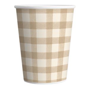VASO POLIPAPEL X8 CUADRILLE ARENA